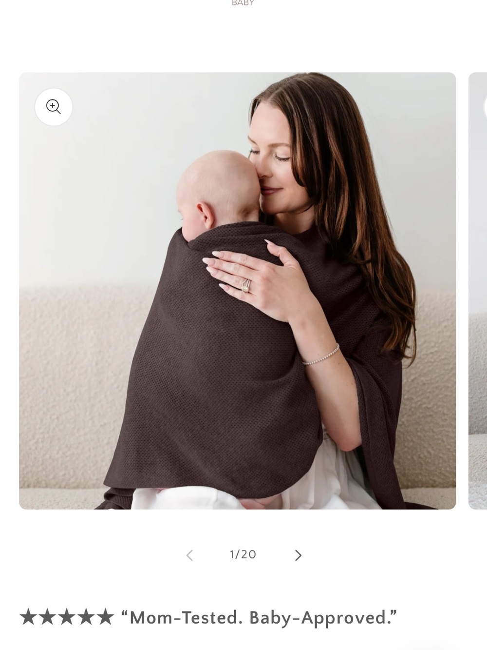 Nestling Baby Nursing Cover Shawls